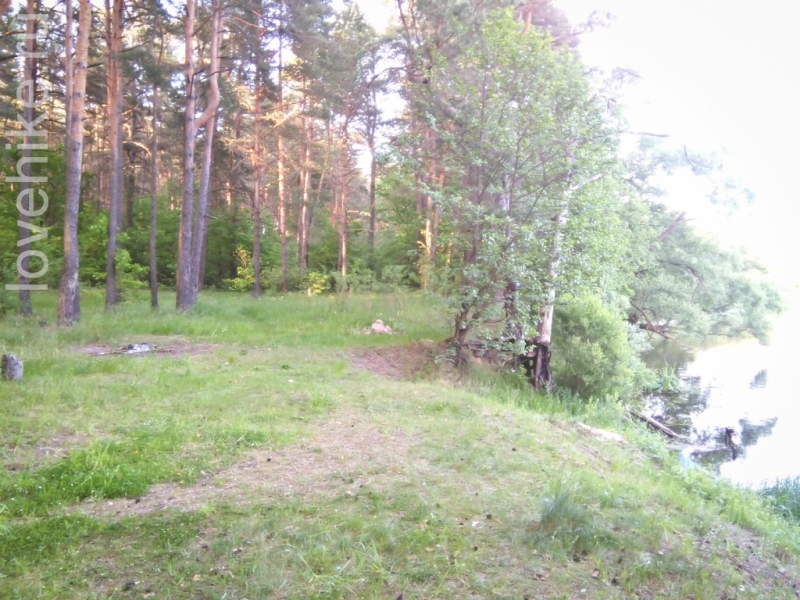 Стоянка до установки лагеря.