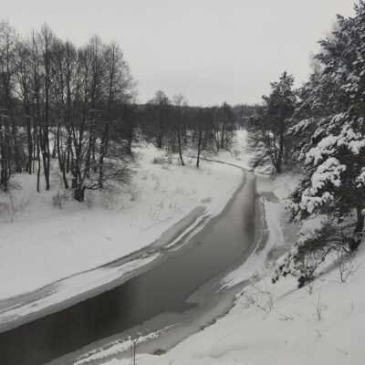Зимний поход вдоль Ислочи